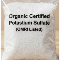 Organic Certified Potassium Sulfate (OMRI Listed)